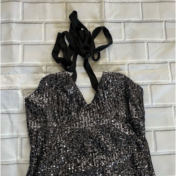 Free People Intimately Women's Gold Rush Mini Dress Night Combo Sequined XS - Picture 4 of 6